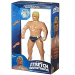 Stretch Armstrong, a toy toy, can shrink.