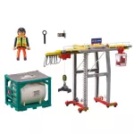 Playmobil 70770 Cargo Crane with Container คาร์โก้ เครนขนส่งสินค้าพร้อมตู้คอนเทนเนอร์