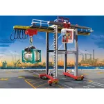 Playmobil 70770 Cargo Crane with Container Cargo Crane Transport with containers