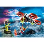 Playmobil 70143 Sea Rescue Diver Rescue with Drone Sea Rescue Rescue diver with drones