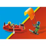 Playmobil 70144 Sea Rescue Kitesurfer Rescue with Speedboat กู้ภัยทางทะเล นักเล่นไคท์เซิร์ฟกับสปีดโบ้ท