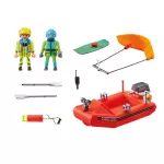 Playmobil 70144 Sea Rescue Kitesurfer Rescue with Speedboat กู้ภัยทางทะเล นักเล่นไคท์เซิร์ฟกับสปีดโบ้ท