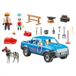Playmobil 70518 Pony Farm Mobile Farrier โพนีฟาร์ม โมบายฟาร์ริเออร์