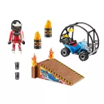 Playmobil 70820 Starter Pack Stuntshow Quad with fire ramp สตาร์ทเตอร์ แพ็ค รถควอดสตั้นโชว์พร้อมทางลาดไฟ