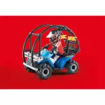 Playmobil 70820 Starter Pack Stuntshow Quad with fire ramp สตาร์ทเตอร์ แพ็ค รถควอดสตั้นโชว์พร้อมทางลาดไฟ