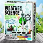 4M KIDZ LABS - Green Science Weathe Weather Experiment Air toys The cycle of the wind and the occurrence of lightning