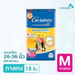 Certainty, Surtenty Day, Pansy, Hygiene Pants, Elderly Health Pants Adult diaper Pamper adult M, L 1 pack 18 pieces