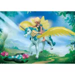 Playmobil 70809 Ayuma Crystal Fairy with Unicorn Angel Crystal and Unicorn