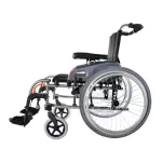 Karma, aluminum cart, Flexx HD, special seat 22 inches, weighing 170 kg aluminum wheelchair with extra wide seat