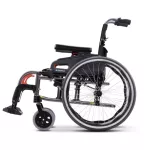 KARMA Aluminum Model FLEXX Special width Can support 130 Kg Aluminum Wheelchair with Extra Wide Seat