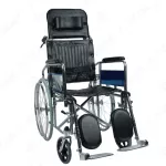 TAVEL, the patient cart, FIC-510, ready to adjust the lean-sleeping level 180 degrees.