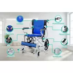 TAVEL, the patient cart model Fic-123, DUO BREAK system, durable steel structure, 15 inches