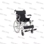 Portable cart, folding backrest - black
