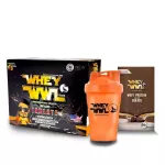 WHEYWWL เวย์โปรตีน Isolate 2 lb รสช็อกโกแลต แถมฟรีแก้วเชคเกอร์สีส้มและ เวย์โปรตีน ขนาดมินิ