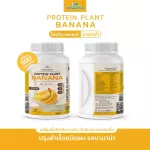 Protein PLANT Formula 1, Banda flavor, banana, 900 grams/protein, protein, plastic protein, plants from rice, peas, potatoes, free GMO.