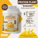 PROTEIN PLANT สูตร 1 โปรตีนพืช รสบานาน่า กล้วย 900 กรัม/กระปุก โปรตีนแพลนท์ ออแกรนิค โปรตีนพืชจาก ข้าว ถั่วลันเตา มันฝรั่ง ปลอดกูลเตน ปลอด GMO