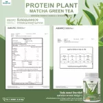 Protein PLANT Plant protein 2 flavors, green tea, matcha, 5 types of plants, Oregine, free, free pearl, 23 pieces, 1 bottle of 920 grams.