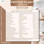 Protein PLANT Plant protein formula 2, swallow, 5 types of plants, Oregine, free pearls, 23 pieces, 1 bottle of 920 grams.