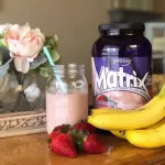 Syntrax Matrix Simply Strawberry Cream 907 G./ 2 LB. Whey protein, whey protein, increase muscle