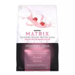 Syntrax Matrix Strawberry Cream, size 2.27 kg./ 5 LB. Whey protein, whey protein increases muscle