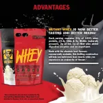 Mutant Whey Vanilla Ice Cream 2.27 kg./ 5 LB. Whey protein, whey protein increases muscle