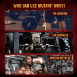 Mutant Whey Triple Chocolate 4.5 KG./ 10 LBS New Formula! Whey protein, whey protein, increase muscle