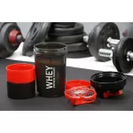 Shaker Bottle Whey Protein Carcia Whey Whey Protein + Vitamin Put