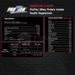 Proflex Whey Protein Isolate Chocolate 2,268 grams, focusing on increasing muscle