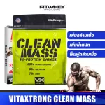 Vitaxtrong Clean Mass Hi-Protein Gainr 10 LB Whey Protein Structure/Athlete Puppet