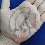 สร้อยคอสแตนเลสแท้ ลายโซ่ตีลาย สร้อยคอห้อยพระ สร้อยคอแฟชั่น สร้อยคอผู้หญิง ผู้ชาย เด็ก ไม่ลอก ไม่ดำ