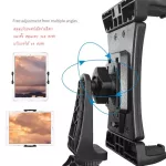 Tablet iPad Holder Mount Clip 360° Rotation for iPad 5.5-13.5" Tablet iPhone ที่ยึดมือถือ ที่ยึดแท็บเล็ต ที่ยึดไอแพด เข้ากับไม้เซลฟี่ ขาตั้งกล้อง และอ