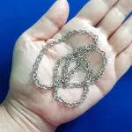 สร้อยคอสแตนเลสแท้ ลายโซ่ตีลาย สร้อยคอห้อยพระ สร้อยคอแฟชั่น สร้อยคอผู้หญิง ผู้ชาย เด็ก ไม่ลอก ไม่ดำ