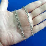 สร้อยคอสแตนเลสแท้ ลายโซ่ตีลาย สร้อยคอห้อยพระ สร้อยคอแฟชั่น สร้อยคอผู้หญิง ผู้ชาย เด็ก ไม่ลอก ไม่ดำ