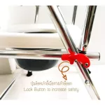 Abloom 2In1 เก้าอี้นั่งถ่ายและเก้าอี้อาบน้ำ อลูมิเนียมพับได้