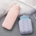 Jordan & Judy Cute Hand Warm Hot Water Bottle Silicone Bag Heat/cold