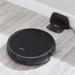 PUPPYOO Robot Vacuum Cleaner Hepa is absorbed with a long distance from the app.
