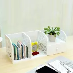 Multipurpose book shelf Smooth white, durable pattern, easy to install