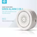 Tuya Smartlife Siren Alarm Siren Warnings and Humidity sensor Tuya Alexa Google Home IFTTT