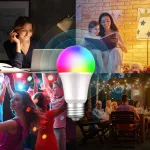 Tuya Smartlife Nestmotion ZigBee RGB CW Color Bulb By Tuya - Smart Lab Change color 16 million colors Order with Google Assistant/Amazon Alexa