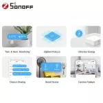 SONOFF ZigBee Temprature Humudity SNZB -02 - Sensor Sensor Sensor and Humidity App Ewelink