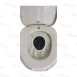 Abloom เก้าอี้นั่งถ่าย ส้วมเคลื่อนที่ สุขภัณฑ์เคลื่อนที่ Commode Chair สีน้ำตาล