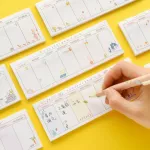 Note paper is a schedule post -it day with glue.