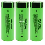 1 cube 26650 Battery 5000 mAh 3.7- 4.2 V 50A Lithium Ion Battery for 26650A. Authentic LED flashlight 5000mAh.