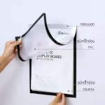 Magnetic Display Board, A3 A4 wall sign show, magnetic stripe for showing documents