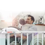 Baby barrier, door barrier, no need to penetrate the wall, special price, automatic lock, top, bottom