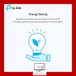 TP-LINK TAPO Smart Wi-Fi Light Bulb lamp set up/off via the app. Command with the L510E model E27 1 year warranty.