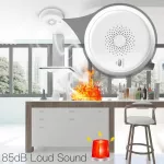 Tuya Smartlife Zigbee Smoke Detector. Zigbee smoke detection sensor. Used with Tuya Gateway. Used with the Tuyasmart/ Smart Life app.