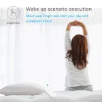 Tuya Smartlife Zigbee Remote 3 -button remote control button can be controlled through the application.