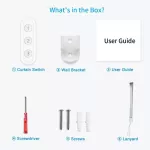 Tuya Smartlife Zigbee Remote 3 -button remote control button can be controlled through the application.