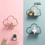 Cloud shelf - layers of the wall shelves, multi -purpose shelf, cute clouds, decorations, decoration rooms